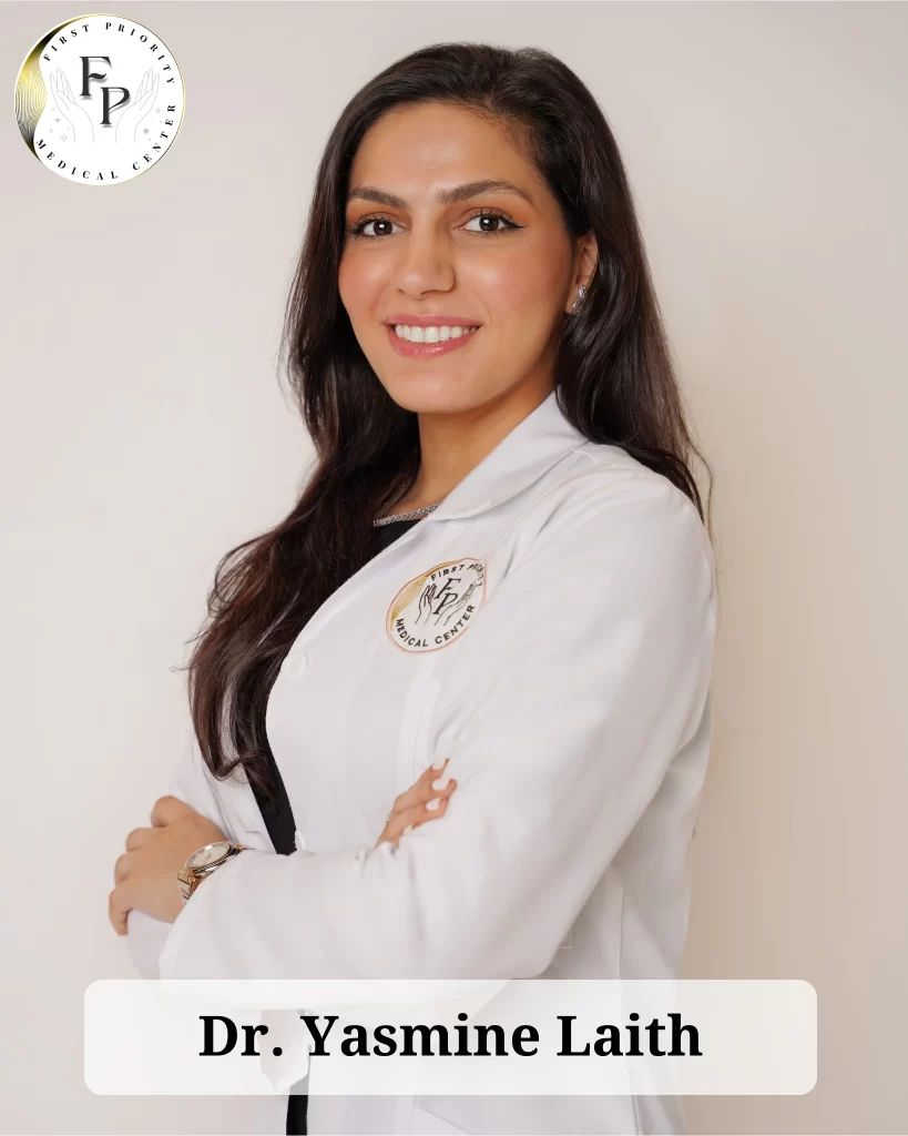 Dr. Yasmine Laith. First Priority Medical Center.